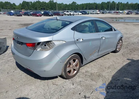 2013 Hyundai Elantra Gls из США, поврежденный, VIN 5NPDH4AE5DH302453